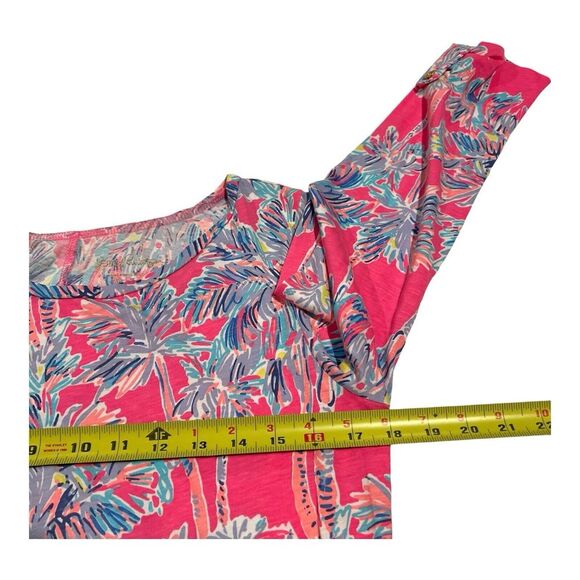Lilly Pulitzer Pink Palm Print Mini Dress - Picture 4 of 10